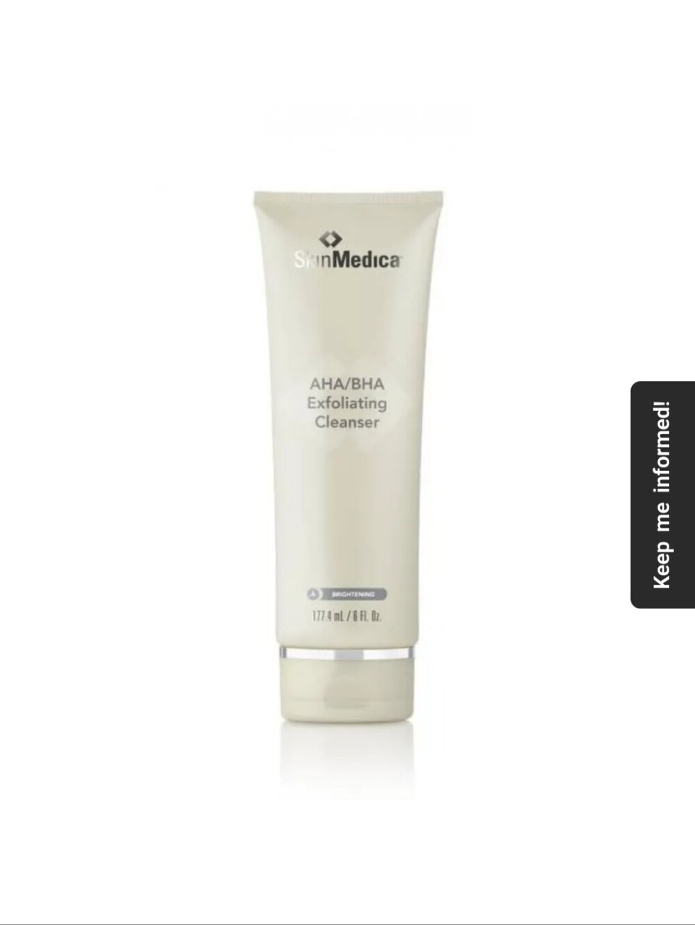 SkinMedica Cream-Colored AHA/BHA Exfoliating Cleanser